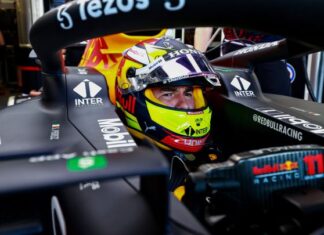 Checo Pérez da una demostración de lo que podría ser la F1 en Madrid f1