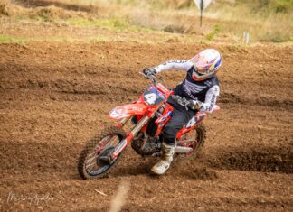 RENZO CECCHI GANA CAMPEONATO NACIONAL DE MOTOCROSS EN CAJAMARCA moto
