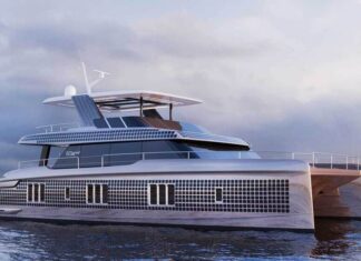 Así es el catamarán «verde» de Fernando Alonso: 200 metros cuadrados de paneles solares y turbinas eólicas f1