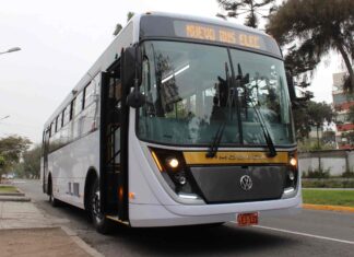 Bus Modasa: el primer bus 100% eléctrico del Perú que ha reducido las emisiones de CO2 bus