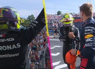 La histórica pole position de Hamilton y Checo en la Q3 del Gran Premio de Hungría f1