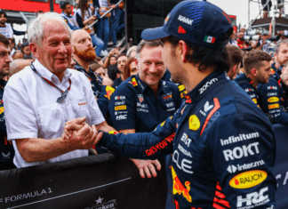 Nadie puede quitarle a Checo su asiento en Red Bull, según Helmut Marko f1