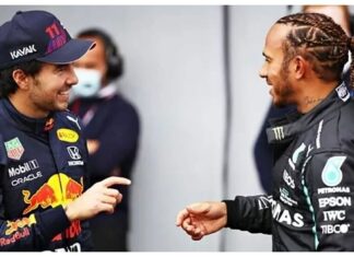 Hamilton: «Si tuviera el coche de Pérez, Verstappen no estaría tan bien en el Mundial» f1