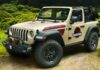 Jeep al estilo Jurassic Park jeep