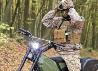 Eleek Atom Military, la moto eléctrica del ejército ucraniano moto