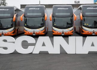 SCANIA MARCA UN HITO EN LA TRANSICIÓN HACIA UN TRANSPORTE SUSTENTABLE Y SEGURO camion