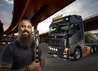 El Volvo ‘Swedish metal’, el camión diseñado por una leyenda del heavy camion