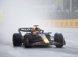 Verstappen lidera la FP3 y Pérez es 3º a un segundo max