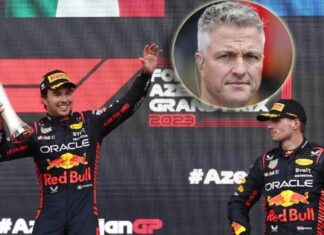 Schumacher: Checo Pérez no debe estar ahí(Red Bull) comete demasiados errores f1