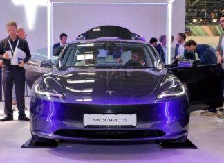 Así se ve el Tesla Model 3 2024 tesla