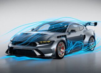 Mustang GTD y su ventaja aerodinámica para liderar las mejores competencias del mundo ford