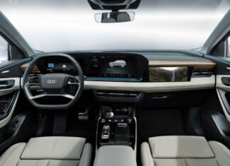 Cómo es el interior del Audi Q6 e-tron audi