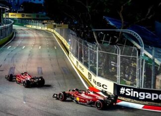 Horarios del GP de Singapur 2023 y en que canales lo puedes ver f1