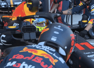 Terrible carrera de Checo en el Gran Premio de Japón, dos choques y penalizaciones f1