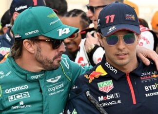 Fernando Alonso, a la ‘caza’ de Checo Pérez: va en busca del segundo lugar f1