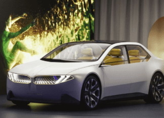 BMW exhibe su concepto retro Vision Neue Klasse EV bw
