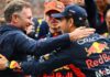 Christian Horner reconoce contribución de Checo Pérez al campeonato de Red Bull f1