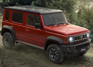 Suzuki Jimny 5 puertas ya salió con destino a América Latina