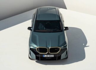 BMW XM del 2023, con una excelente y bien trabajada ingeniería bmw