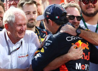 Horner pronostica un cambio sustancial con Checo en EU: “Hizo grandes progresos”