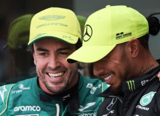 Fernando Alonso y Lewis Hamilton la batalla por la tercera posición