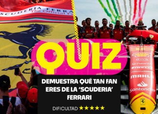 ¿Qué tanto sabes de la escudería Ferrari de Fórmula 1? f1