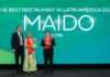 Maido retoma el puesto 1 tras revelarse la lista de 50 best restaurants