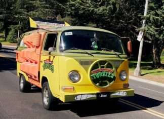 Turtle Van, la COMBI de las Tortugas Ninja