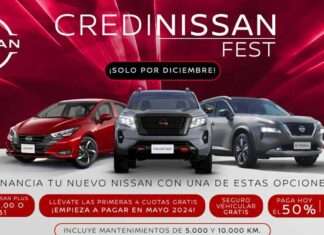 Nissan lanza CrediNissan Fest