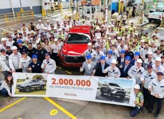 TOYOTA ALCANZÓ LOS DOS MILLONES DE UNIDADES FABRICADAS EN SU PLANTA DE ARGENTINA