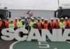 SCANIA Y DP WORLD MARCAN UN HITO SUSTENTABLE EN EL TRANSPORTE PESADO CON ENTREGA DE FLOTA DE CAMIONES A GNV