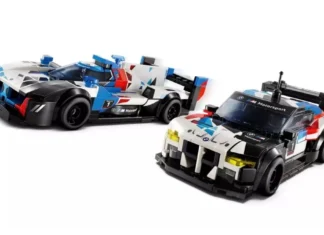 BMW convirtió sus carros de Le Mans en espectaculares réplicas de LEGO
