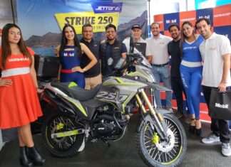 Motocorp presenta la nueva Strike 250: una moto todoterreno que redefine la aventura sobre ruedas