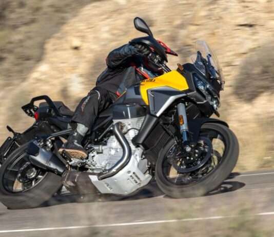 La Moto Guzzi Stelvio