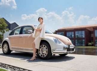 El Vocho hecho en China diseñado solo para mujeres