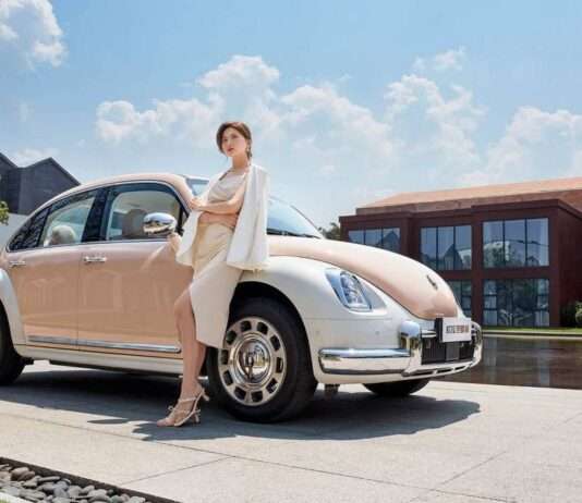 El Vocho hecho en China diseñado solo para mujeres