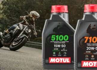 Motul actualiza formulación y envases de lubricantes para motos