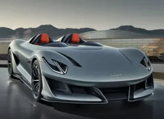 BYD presentó un nuevo carro deportivo biplaza eléctrico de estilo retro: Super 9