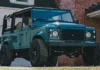 Tres autos en uno: con partes de Defender, Jeep y GM