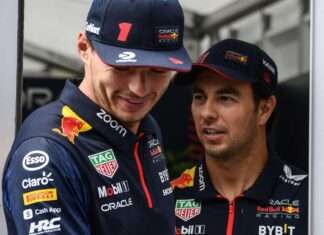 VERSTAPPEN EXPLICA POR QUÉ CHECO PÉREZ QUEDÓ TAN CERCA EN JAPÓN