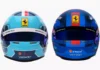 CASCOS DE LECLERC Y SAINZ PARA EL GP DE MIAMI F1