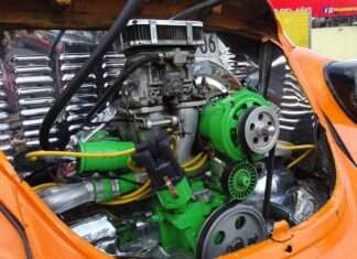 El Orange Vocho modificado