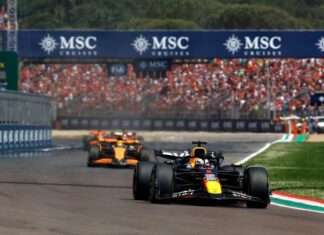Verstappen gana en Imola, Norris segundo y Checo en 8º lugar