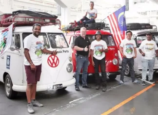 Un viaje de 20.000 kilómetros a bordo de tres VW Combi clásicas