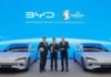 BYD parece “local” en Europa: patrocinador de la Eurocopa y en Goodwood