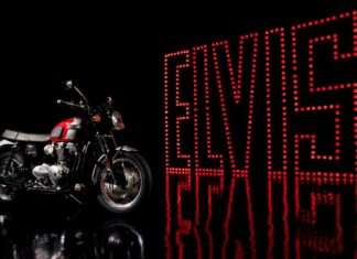 Triumph Bonneville T120 Elvis Presley Limited Edition