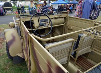 Volkswagen Kübelwagen, el antecesor del Safari que fue usado durante Segunda Guerra Mundial
