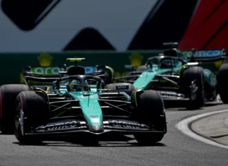 Lance Stroll traiciona a Fernando Alonso en el GP de Hungría