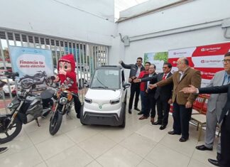 Caja Huancayo inicia financiamiento de transporte sostenible a través de vehículos eléctricos