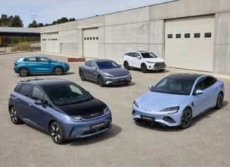 6 de los 10 carros más vendidos en China fueron BYD